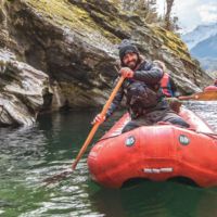 Whitewater rafting