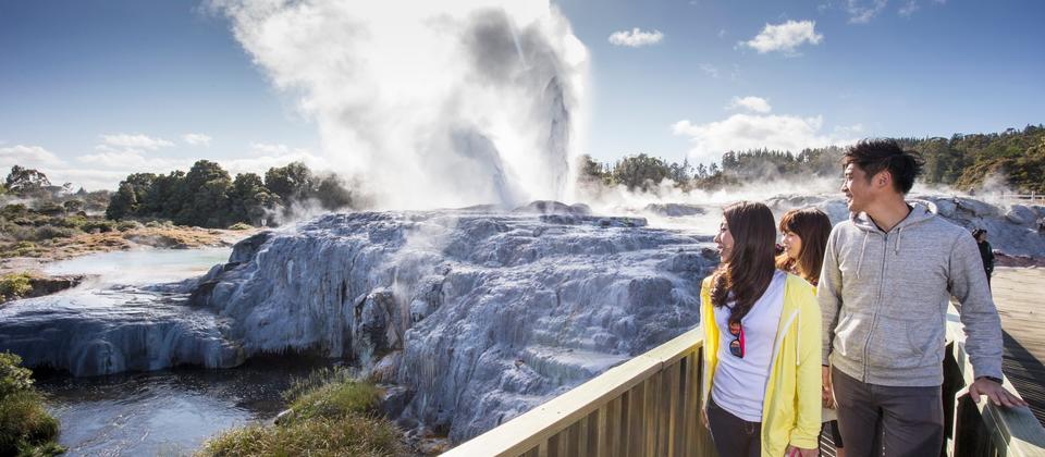 new zealand tourism covid impact Te Puia