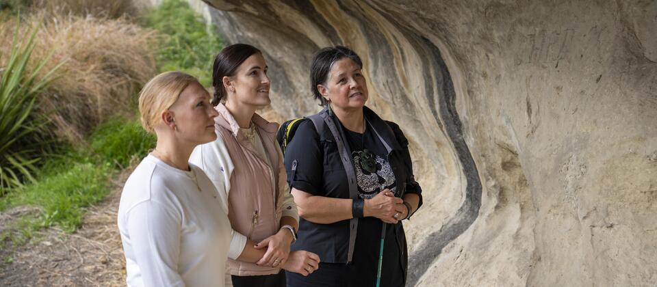 Te Ana Maori Rock Art