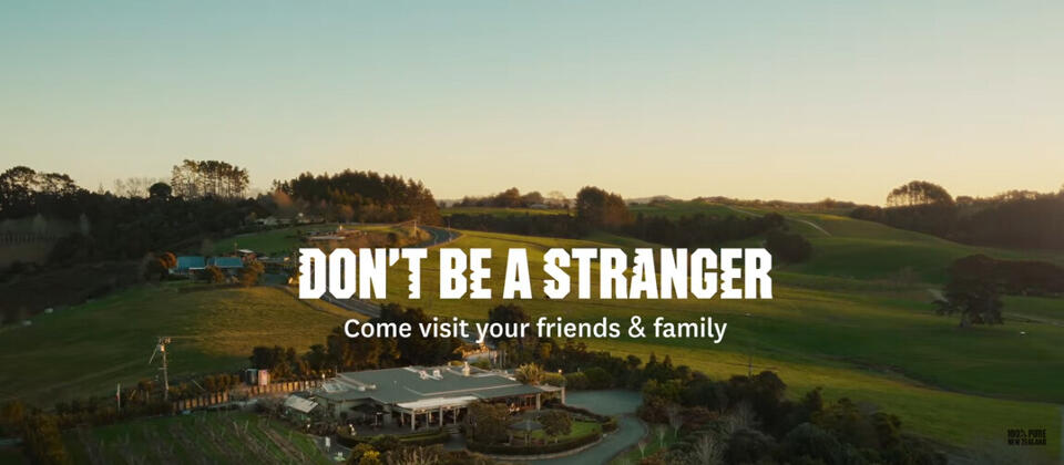 Don't be a stranger